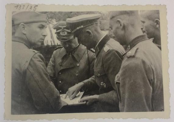 General Model with his staff, September 1941